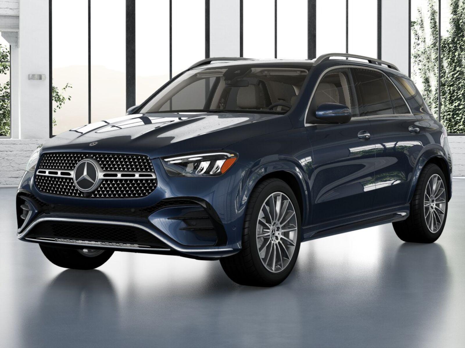 Twilight Blue Metallic 2026 Mercedes-Benz GLE SUV / Crossover All-Wheel Drive 9-Speed Automatic