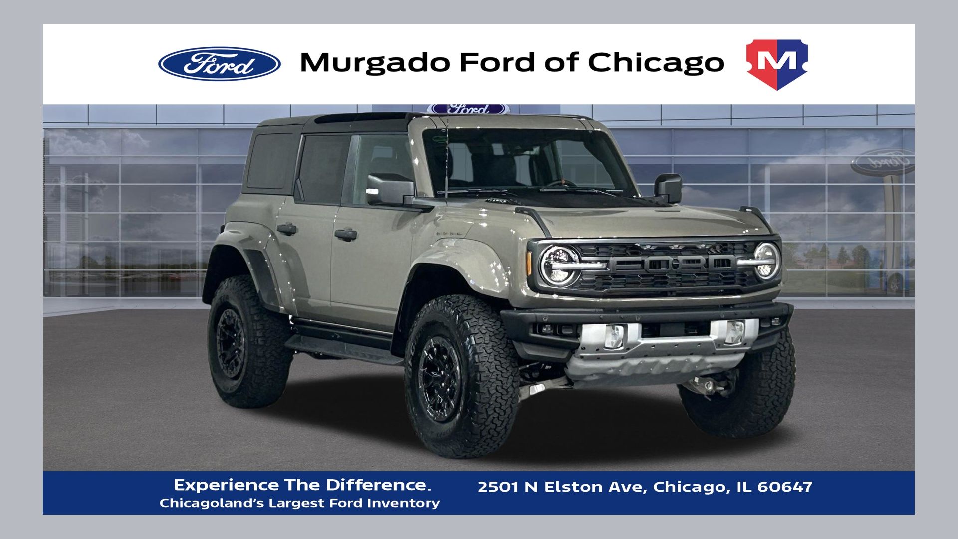 Marsh Gray 2026 Ford Bronco Raptor SUV / Crossover Four-Wheel Drive Automatic