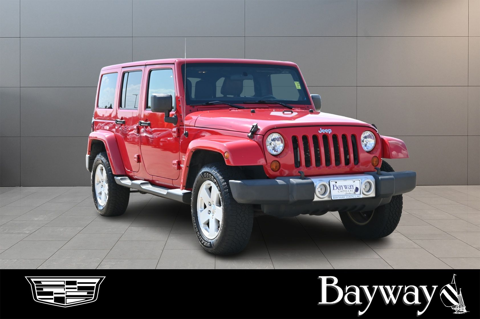 2012 Jeep Wrangler Unlimited Sahara Red at Emmons Autoplex