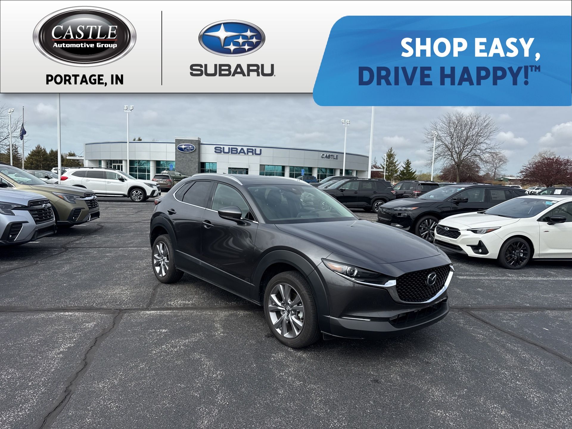 Machine Gray Metallic 2021 Mazda CX-30 Premium AWD SUV / Crossover All-Wheel Drive 6-Speed Automatic
