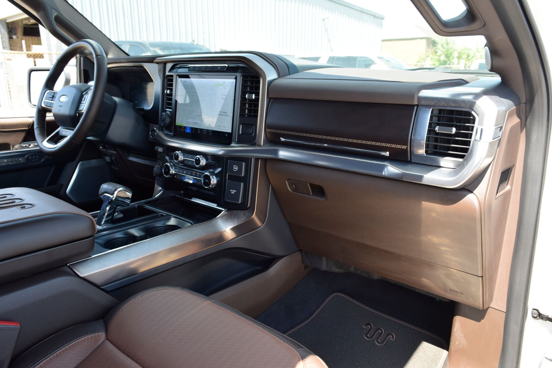 2024 Ford F-150 King Ranch White at DeMontrond Gulf Freeway