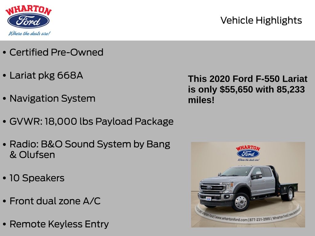 2020 Ford F-550SD Lariat - 5