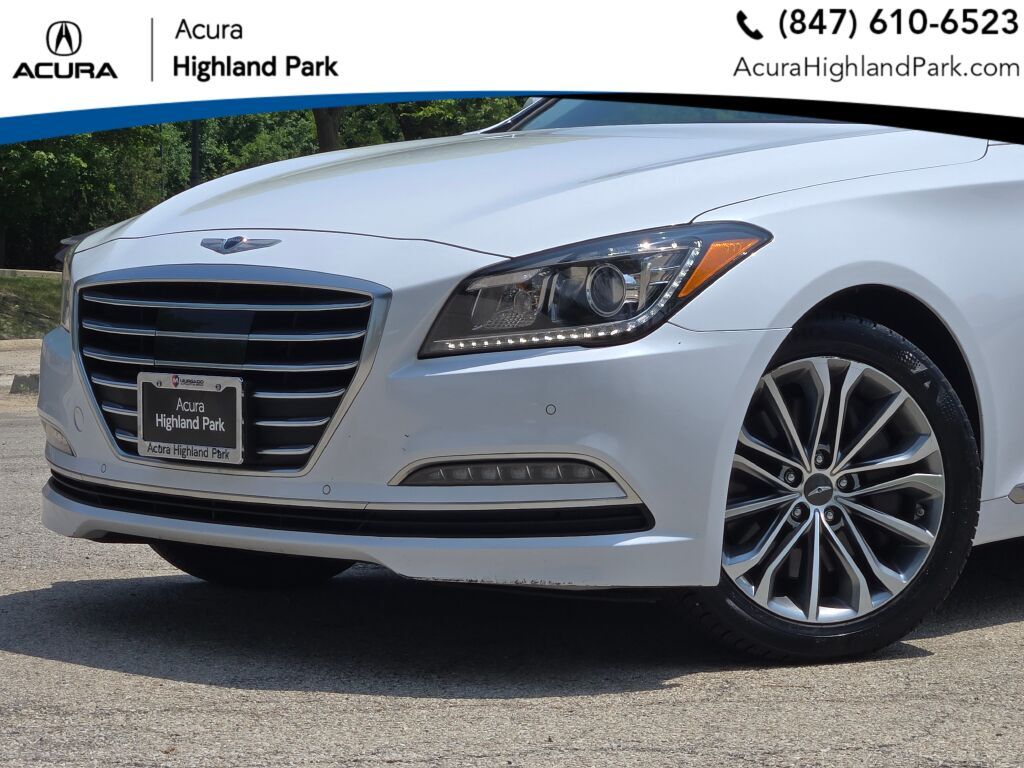 Used 2017 GENESIS G80 Base with VIN KMHGN4JE9HU168642 for sale in Highland Park, IL