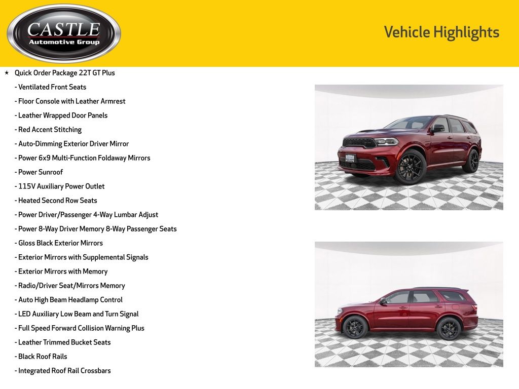 2026 DODGE DURANGO - Image 3