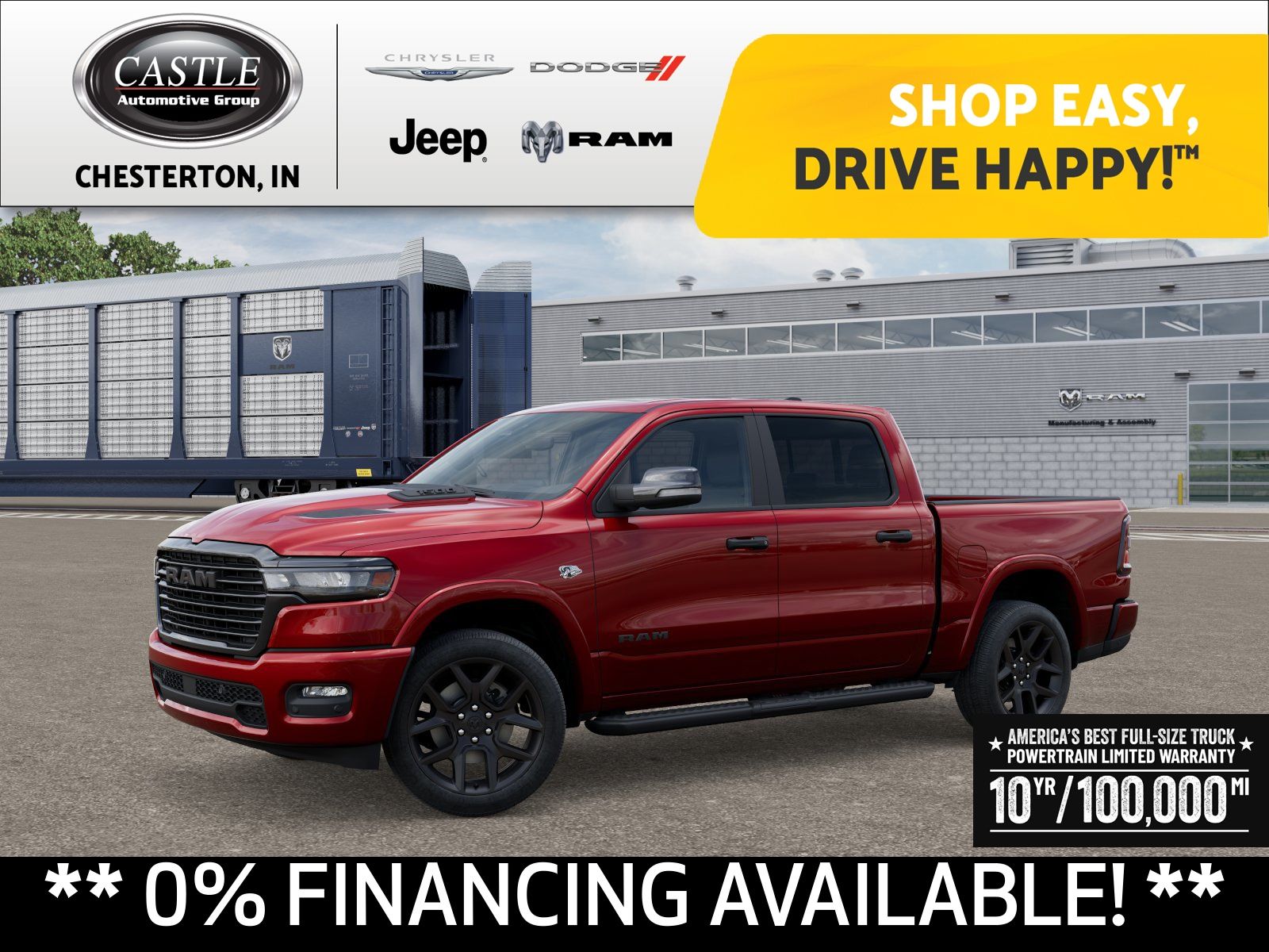 2026 RAM 1500 Laramie Crew Cab 4WD