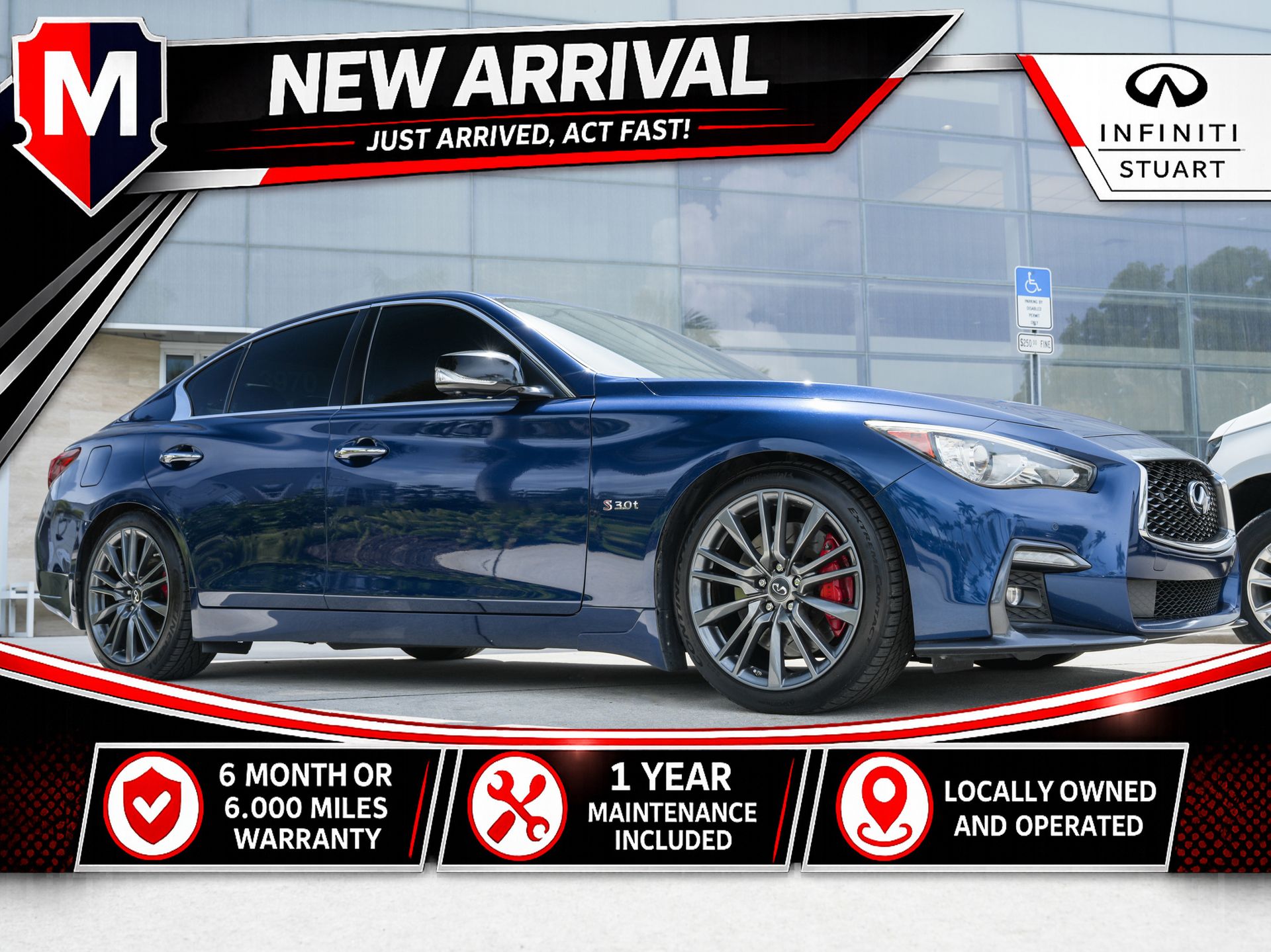 2018 INFINITI Q50 RED SPORT 400