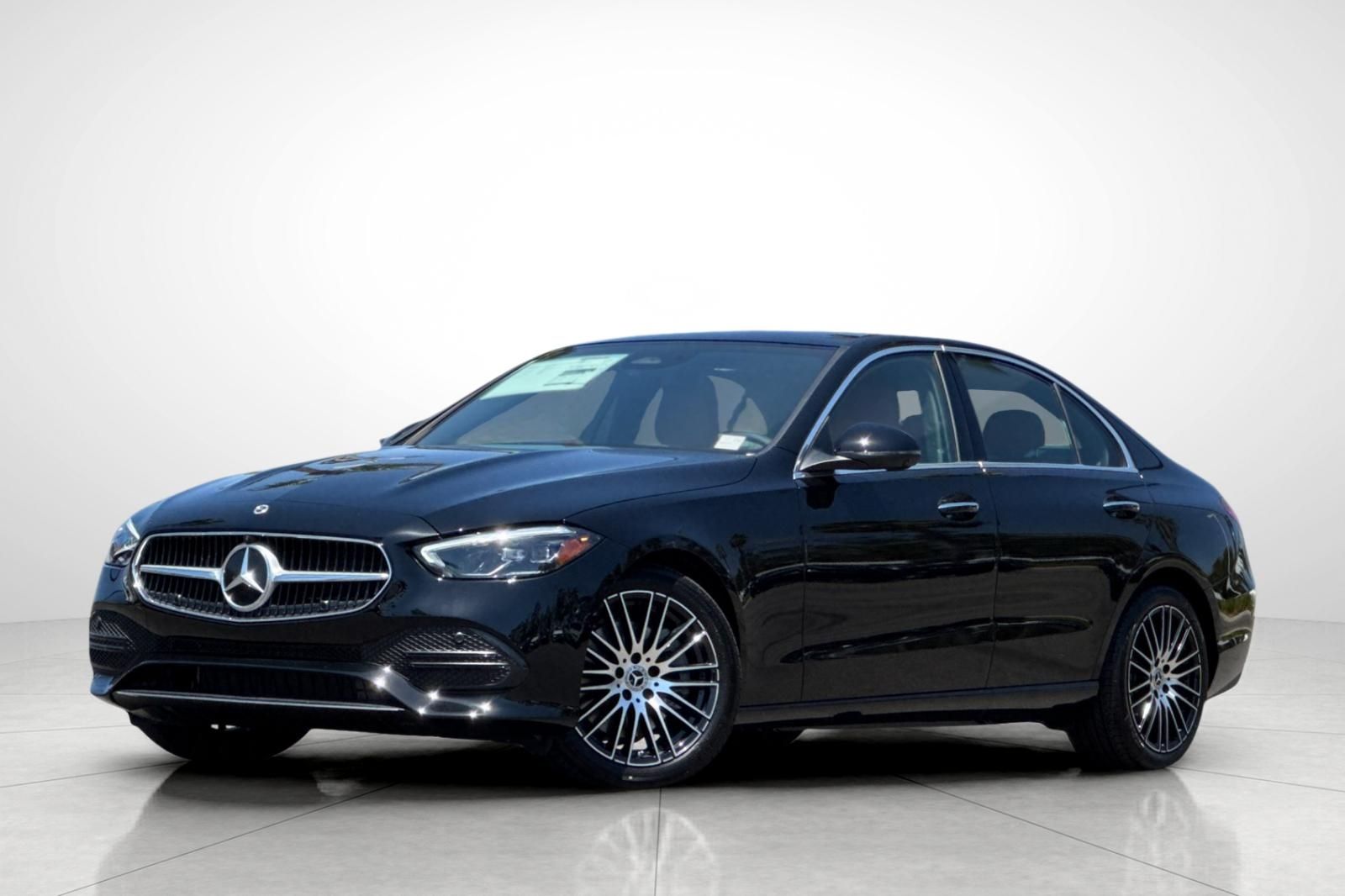 Black 2026 Mercedes-Benz C-Class Sedan Rear-Wheel Drive 9-Speed Automatic
