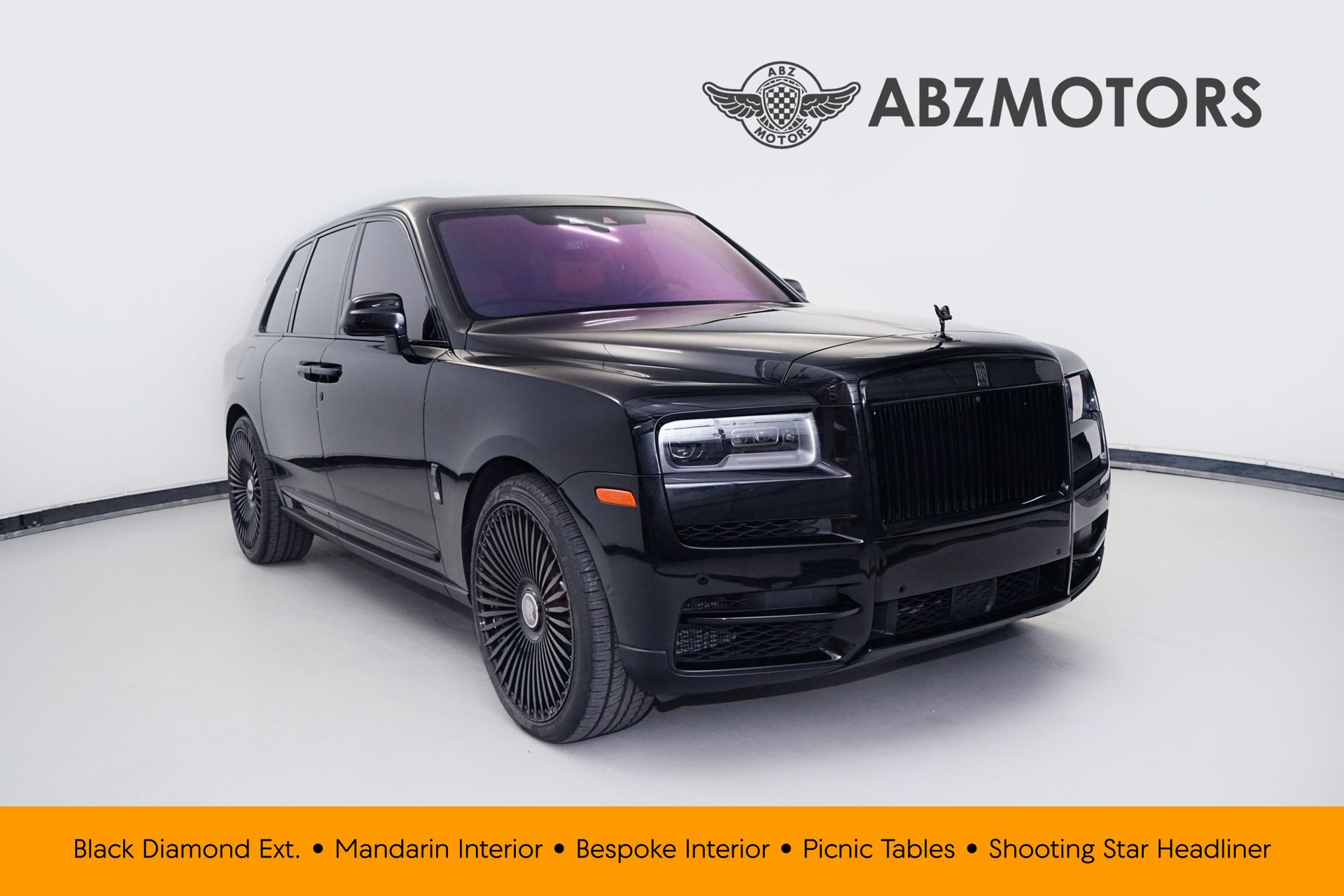 Black Diamond 2024 Rolls-Royce Cullinan SUV / Crossover All-Wheel Drive Automatic