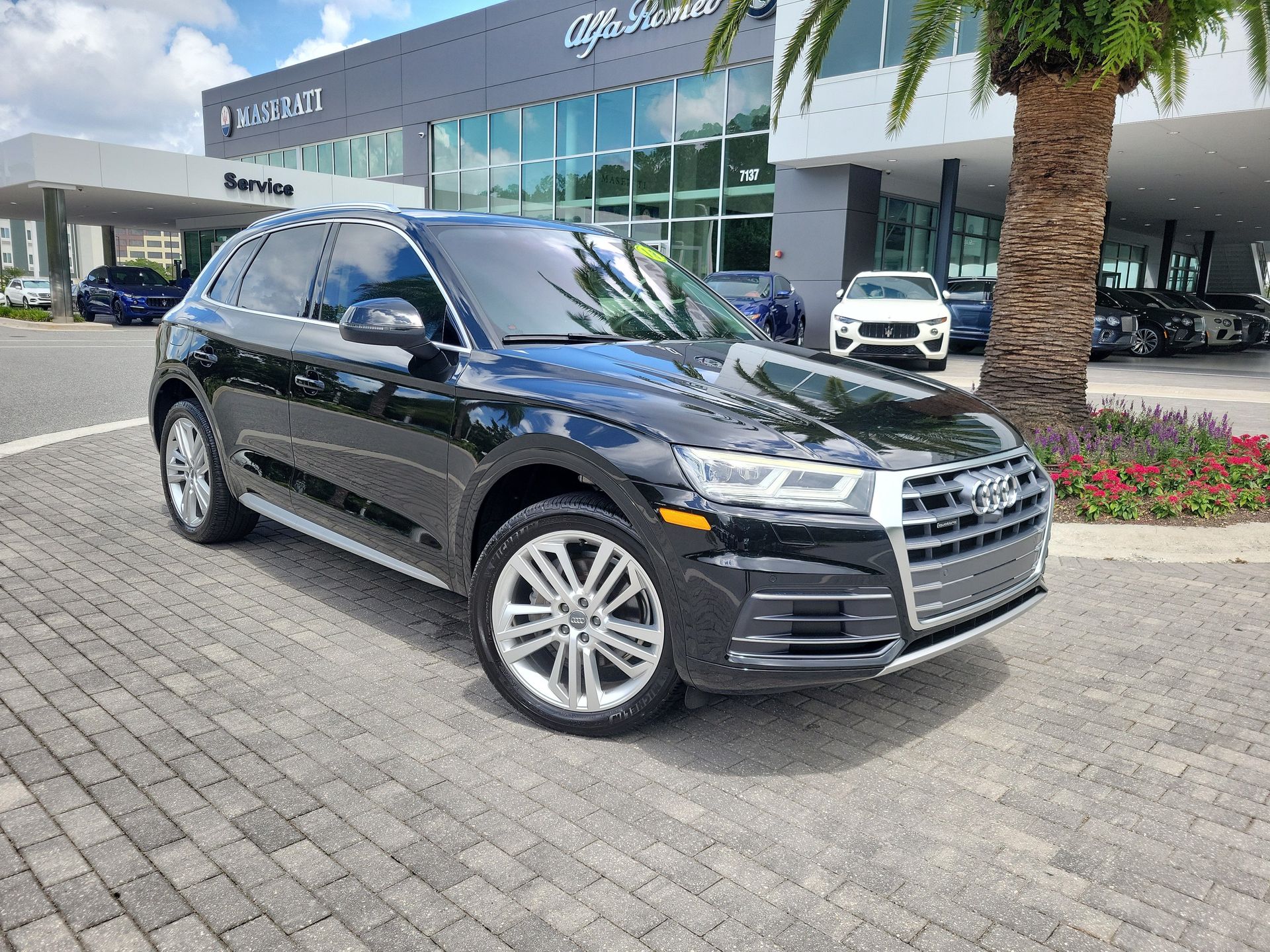 Black 2018 Audi Q5 SUV / Crossover All-Wheel Drive 7-Speed Automatic