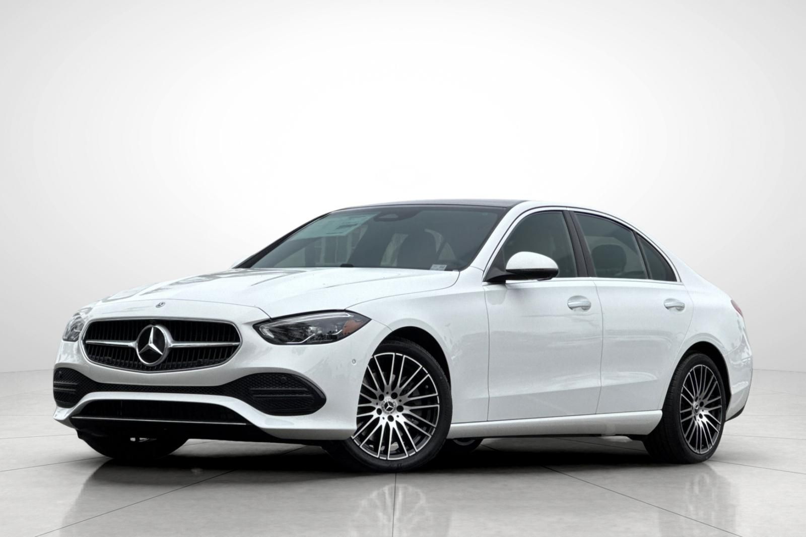 Polar White 2026 Mercedes-Benz C-Class Sedan Rear-Wheel Drive 9-Speed Automatic
