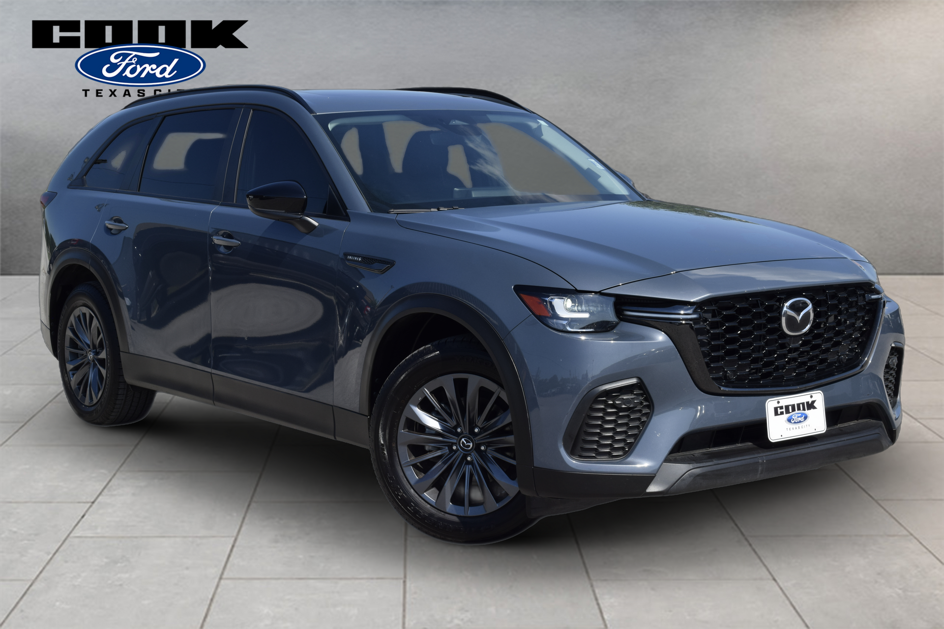 2025 Mazda CX-70 3.3 Turbo Preferred Gray at DeMontrond Mazda