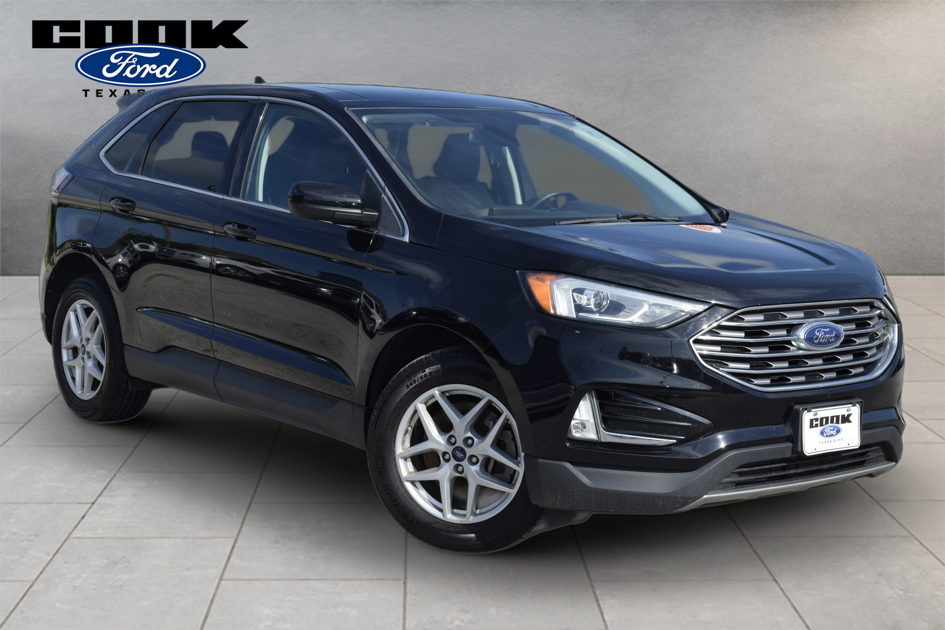 2021 Ford Edge SEL Black at Classic Elite Chevrolet Sugar Land