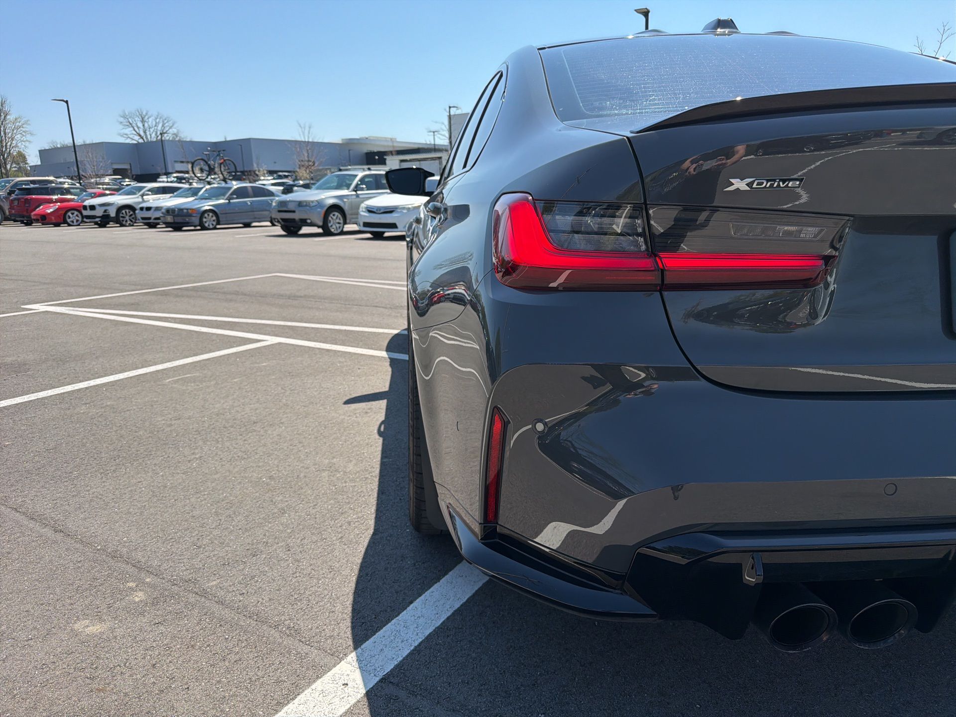 used 2024 BMW M3 car, priced at $89,900