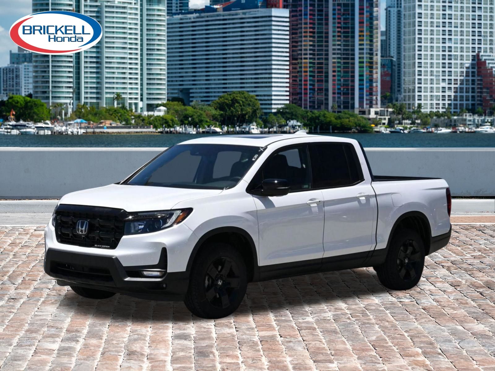 Platinum White Pearl 2026 Honda Ridgeline Black Edition AWD Pickup Truck All-Wheel Drive 9-Speed Automatic