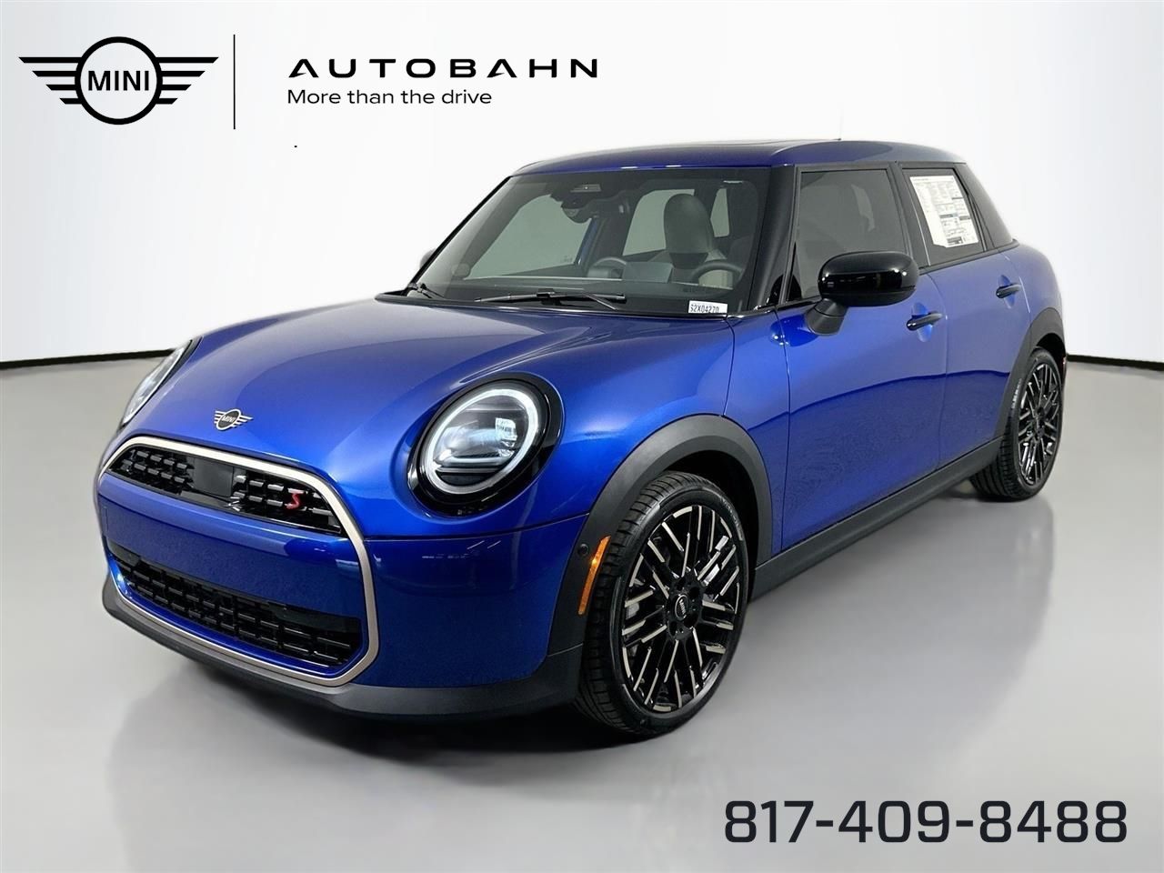 Blazing Blue Metallic 2025 MINI Cooper S Signature Trim 4-door Hatchback Hatchback Front-Wheel Drive 7-Speed Automatic