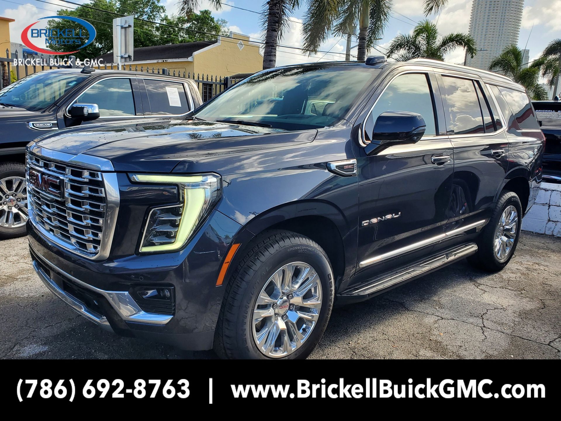 Titanium Rush Metallic 2025 GMC Yukon Denali RWD SUV / Crossover 4X2