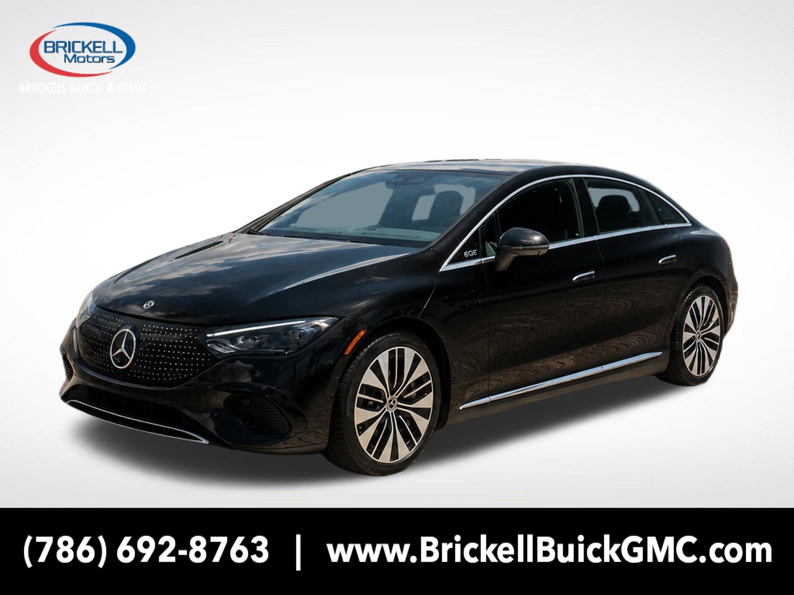 Obsidian Black Metallic 2023 Mercedes-Benz EQE Sedan Rear-Wheel Drive 1-Speed Automatic