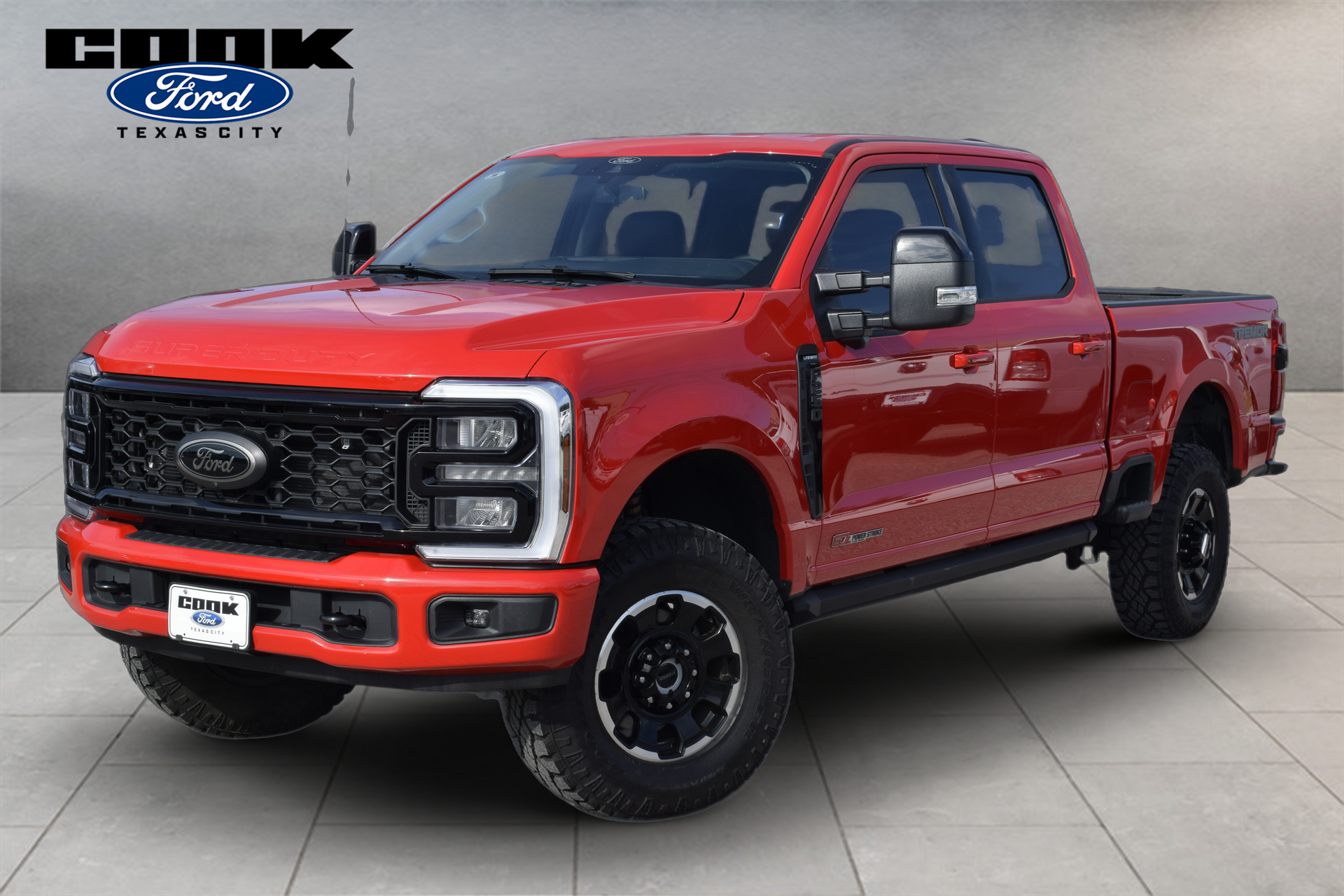 2025 Ford F-250SD Lariat Red at Cook Ford