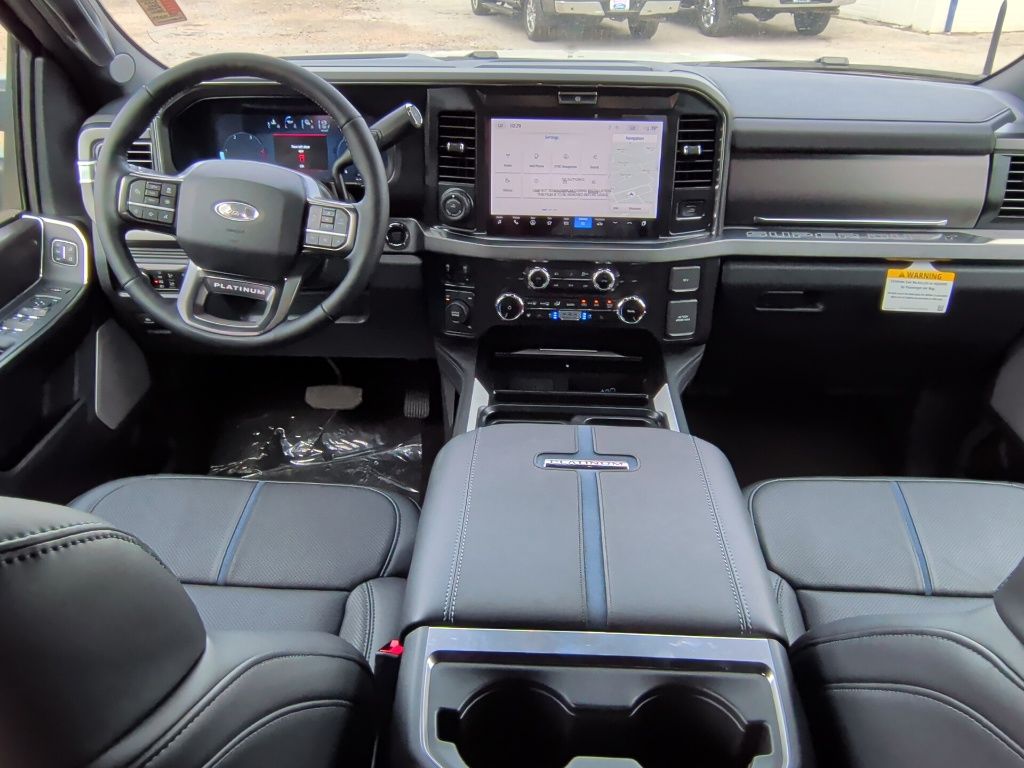 2026 Ford F-450SD Platinum White at Wharton Ford