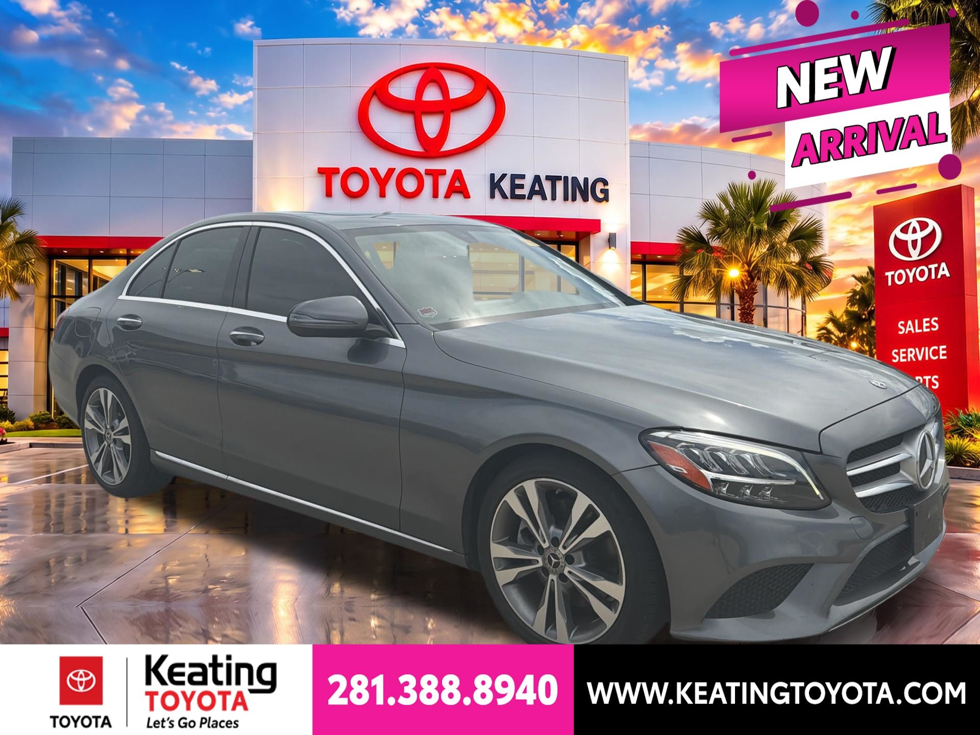 2019 Mercedes-Benz C-Class Sedan Rear-Wheel Drive 9-Speed Automatic
