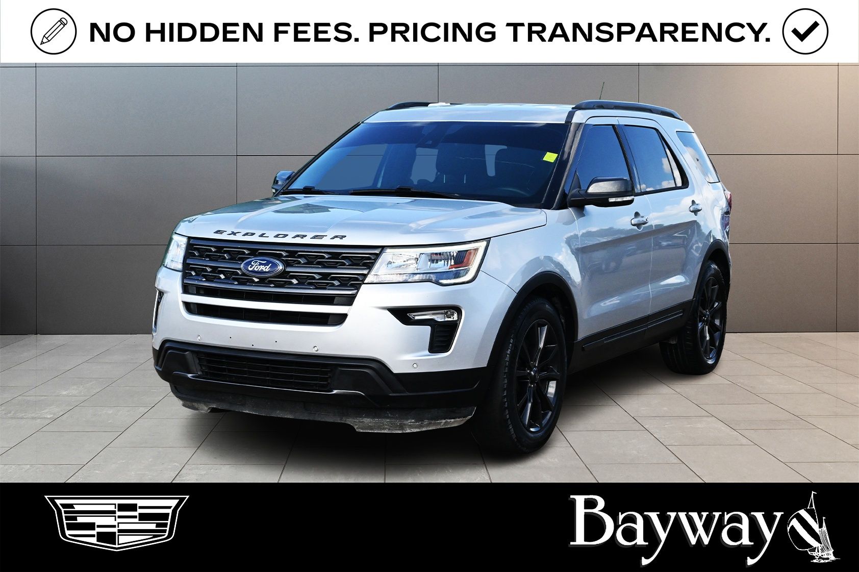 2019 Ford Explorer XLT Silver at Community Toyota