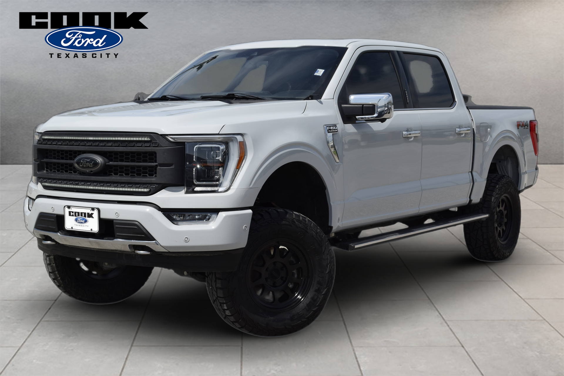 2023 Ford F-150 Platinum White at DeMontrond Ford