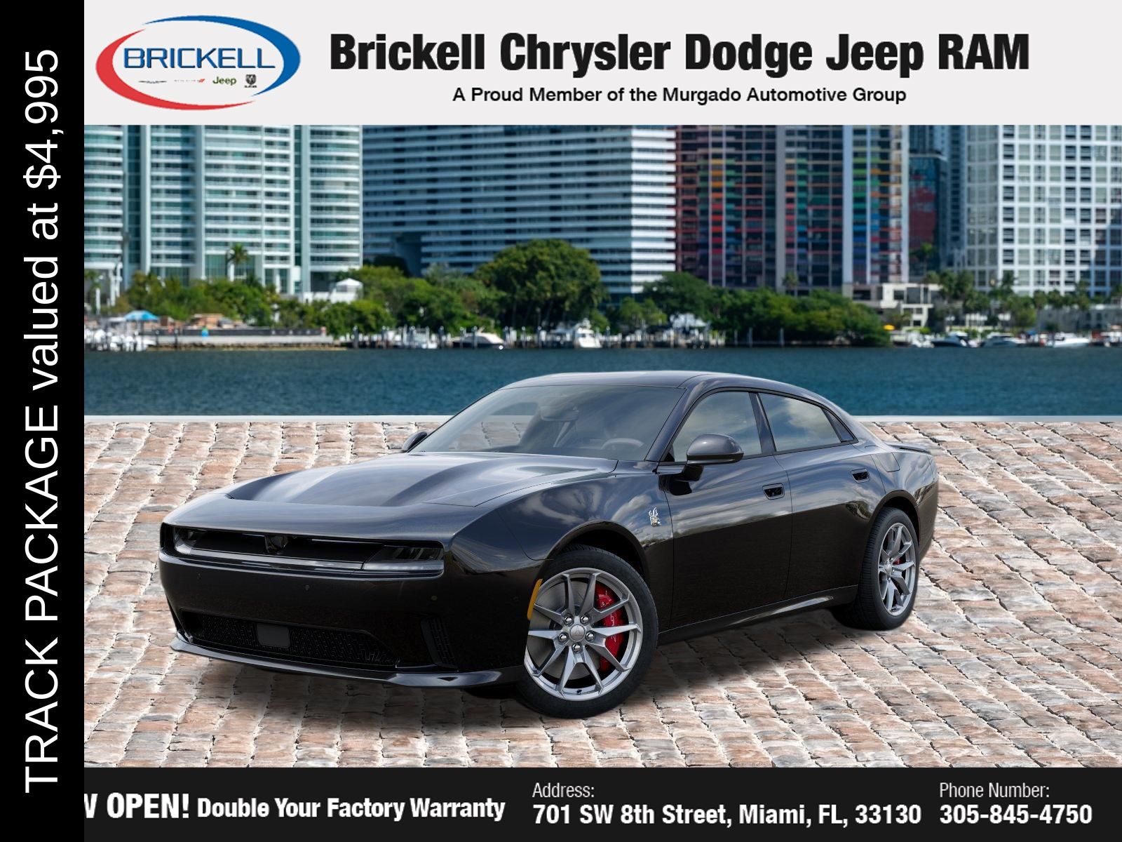 Diamond Black Crystal Pearlcoat 2026 Dodge Charger Scat Pack Sedan AWD Sedan All-Wheel Drive 1-Speed Automatic