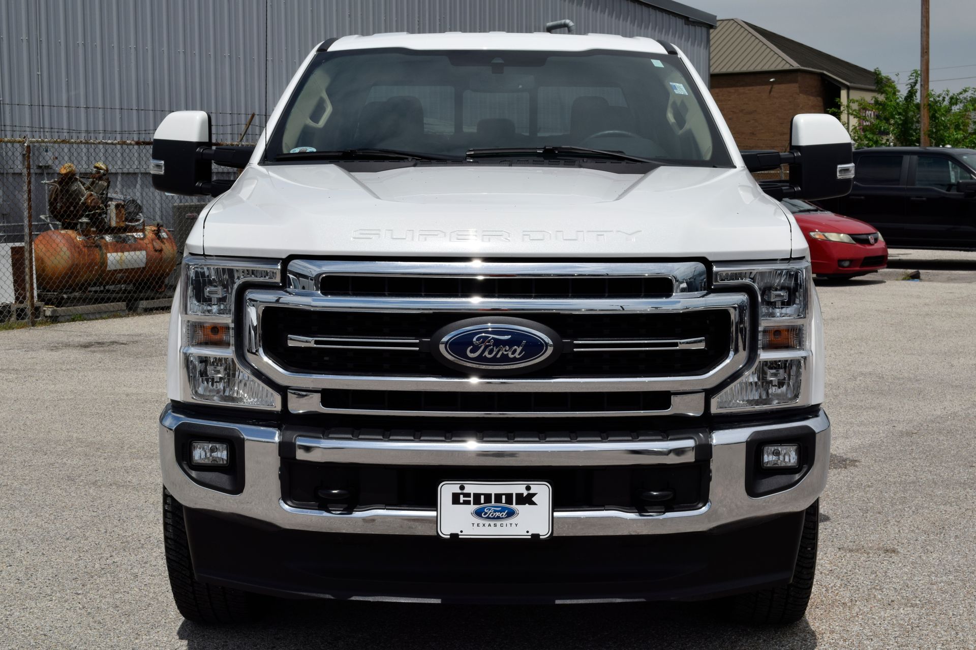 2020 Ford F-250SD Lariat White at Cook Ford