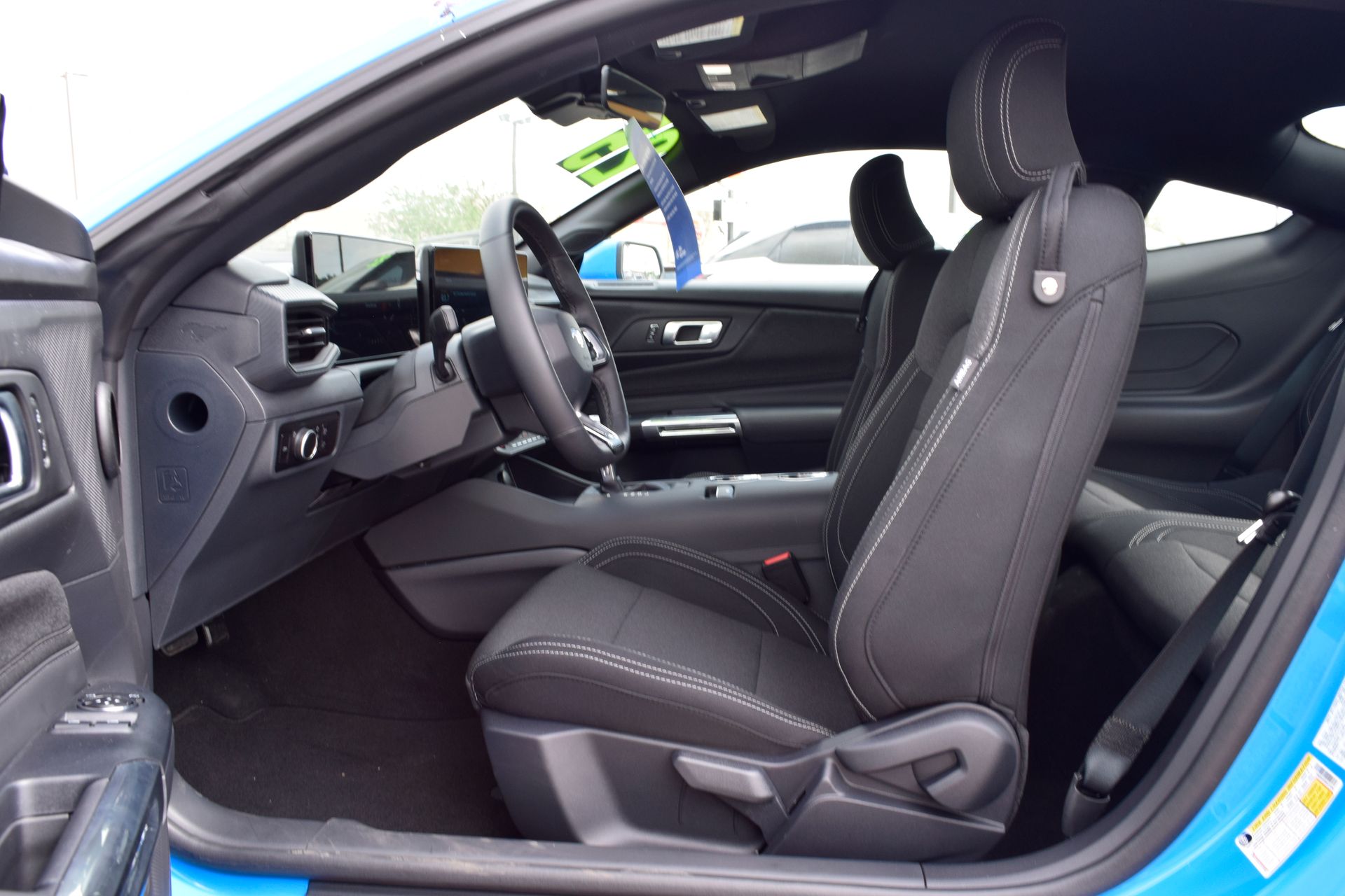2025 Ford Mustang EcoBoost Blue at Cook Ford