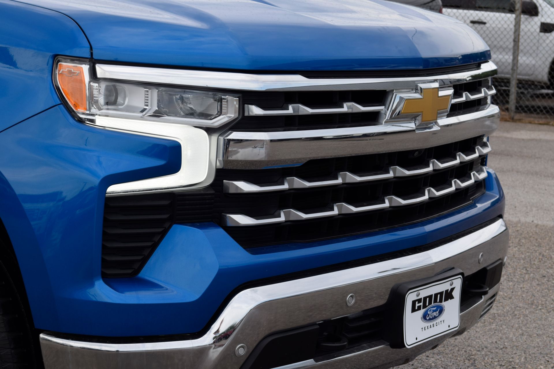 2022 Chevrolet Silverado 1500 LTZ Blue at DeMontrond Gulf Freeway
