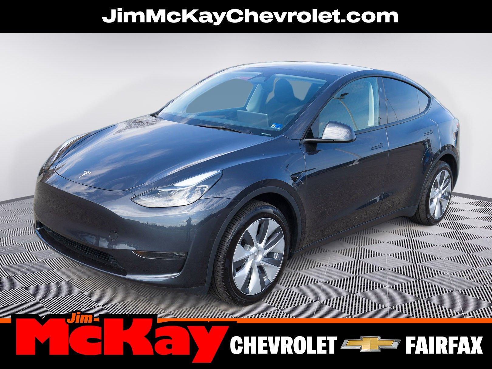 Stealth Gray 2024 Tesla Model Y Long Range AWD SUV / Crossover All-Wheel Drive 1-Speed Dual Clutch