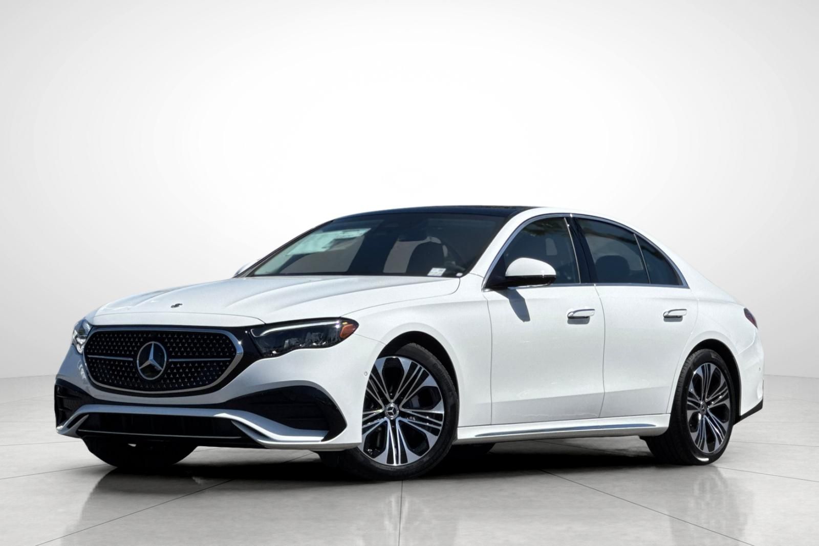 Polar White 2026 Mercedes-Benz E-Class Sedan Rear-Wheel Drive 9-Speed Automatic