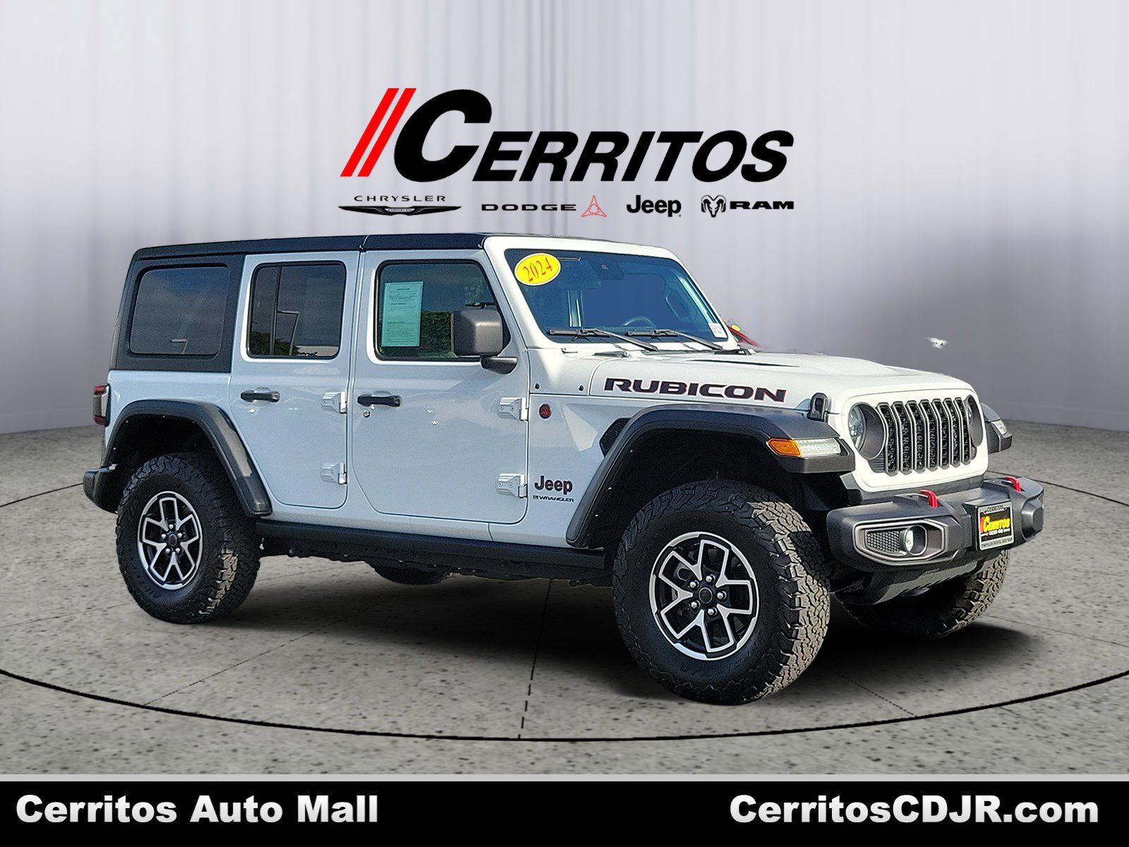Bright White Clearcoat 2024 Jeep Wrangler SUV / Crossover Four-Wheel Drive 8-Speed Automatic