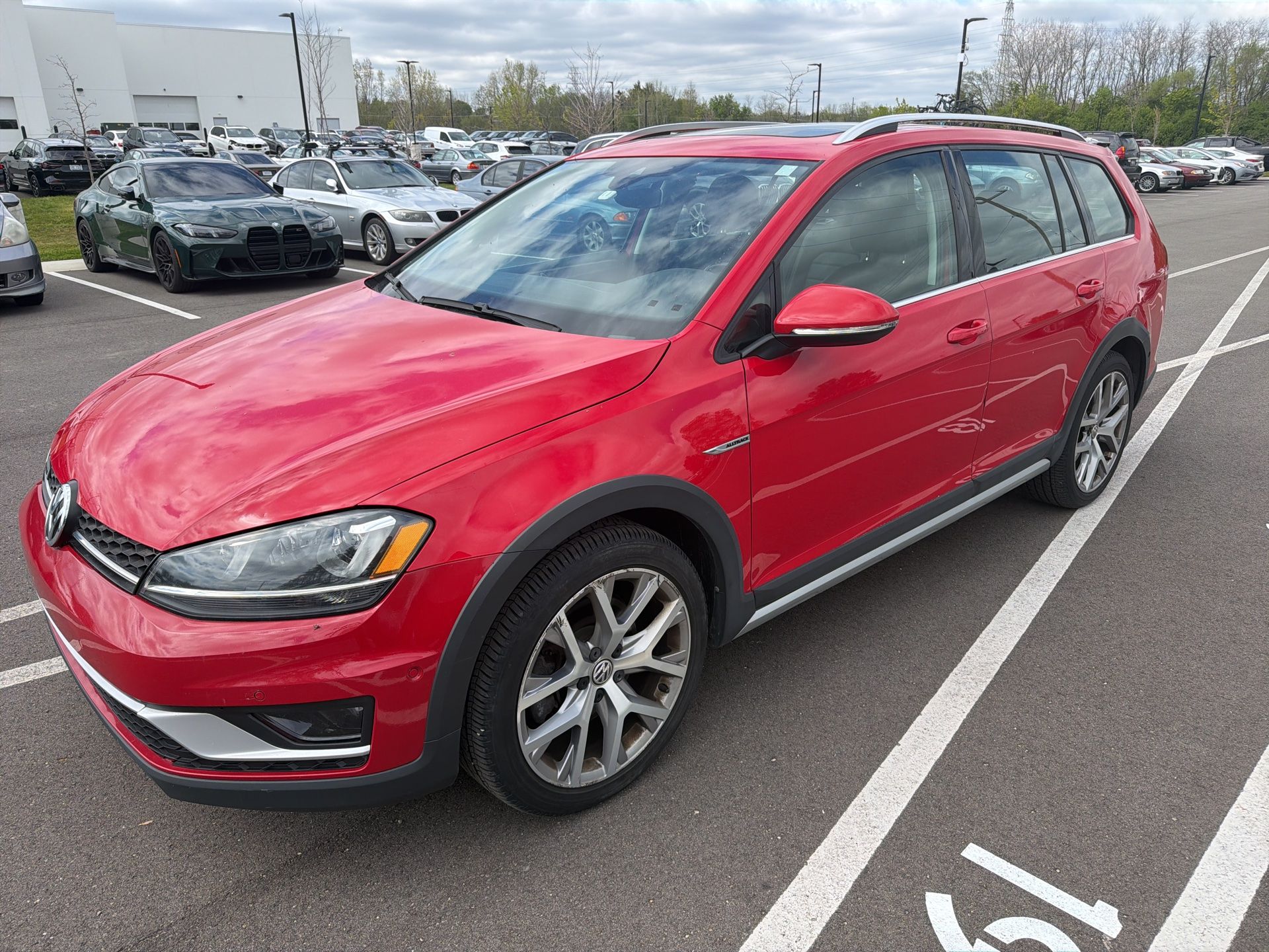 used 2017 Volkswagen Golf Alltrack car, priced at $17,840