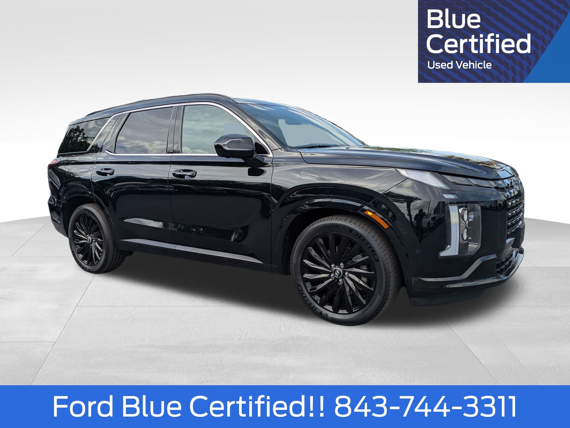 2024 Hyundai Palisade Calligraphy Night Edition Black at Bob Mills Chevrolet