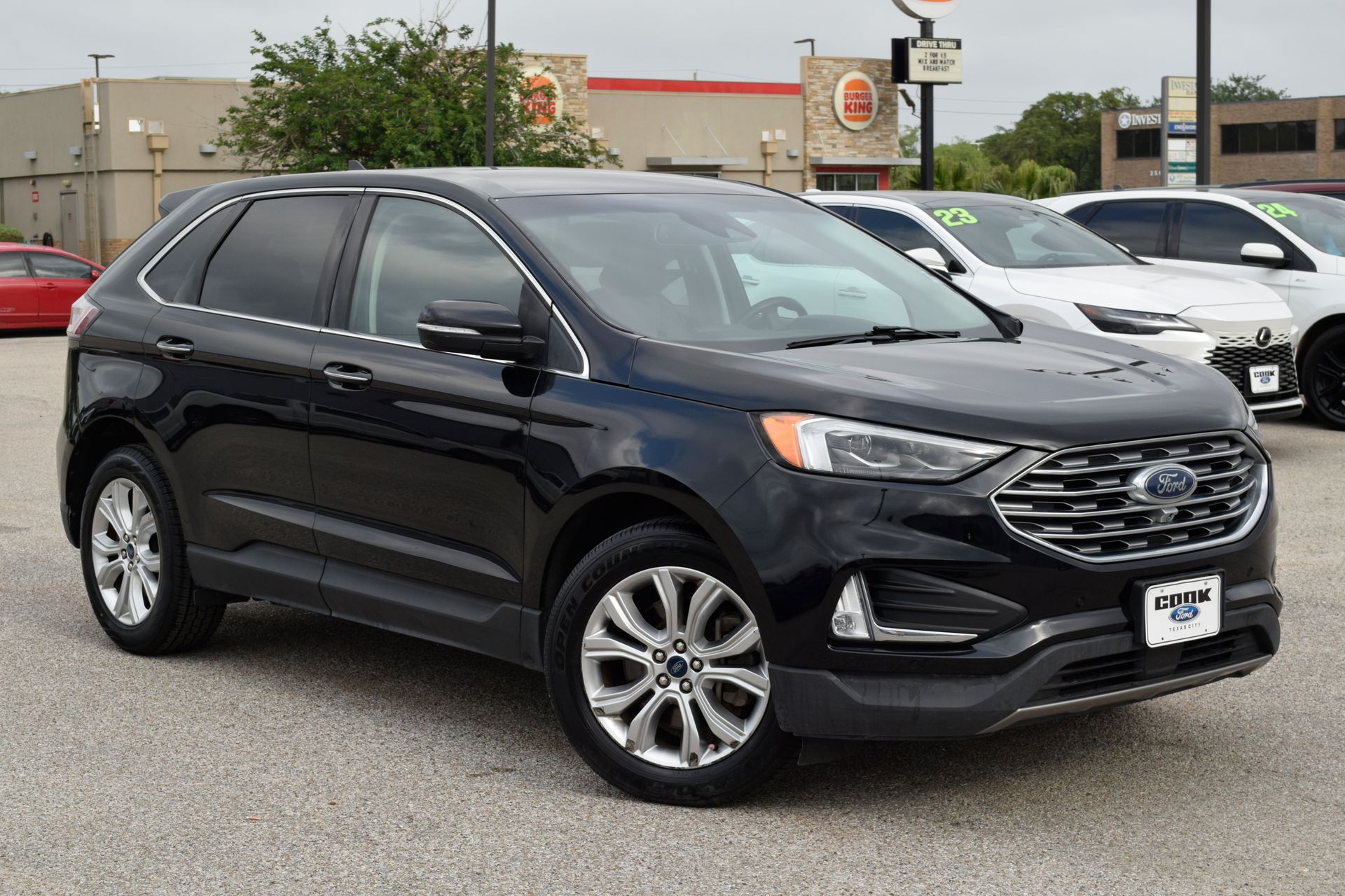 2022 Ford Edge Titanium Black at Toyota of Victoria