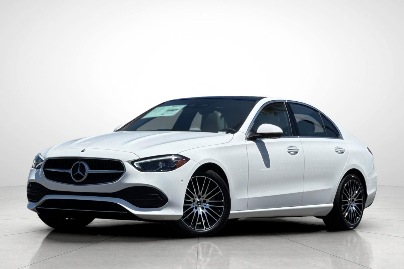 Polar White 2026 Mercedes-Benz C-Class Sedan Rear-Wheel Drive 9-Speed Automatic