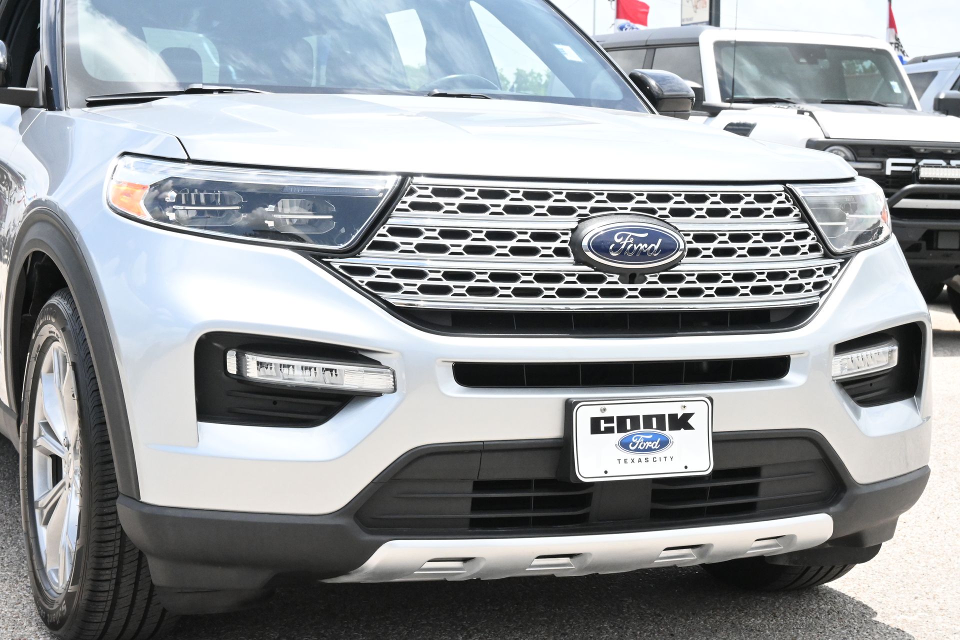 2020 Ford Explorer XLT Silver at Cook Ford