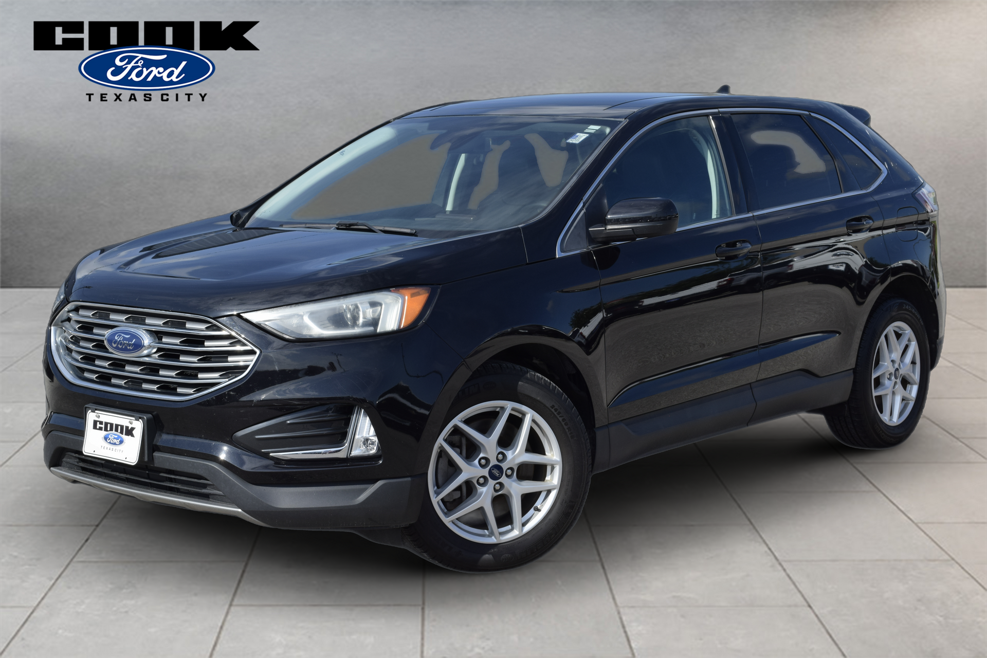 2021 Ford Edge SEL Black at DeMontrond Mazda