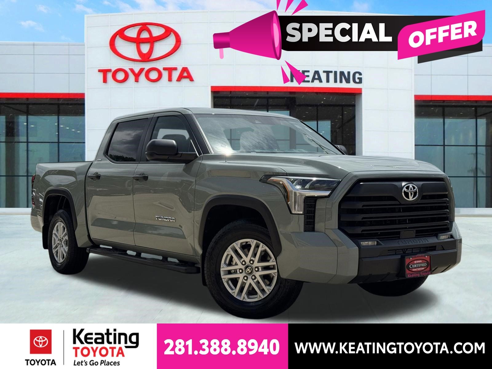Lunar Rock 2026 Toyota Tundra Pickup Truck 4X2 Automatic