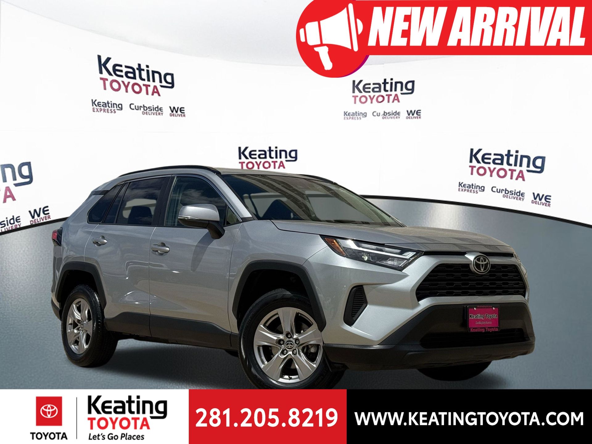 Silver Sky Metallic 2023 Toyota RAV4 XLE AWD SUV / Crossover All-Wheel Drive 8-Speed Automatic