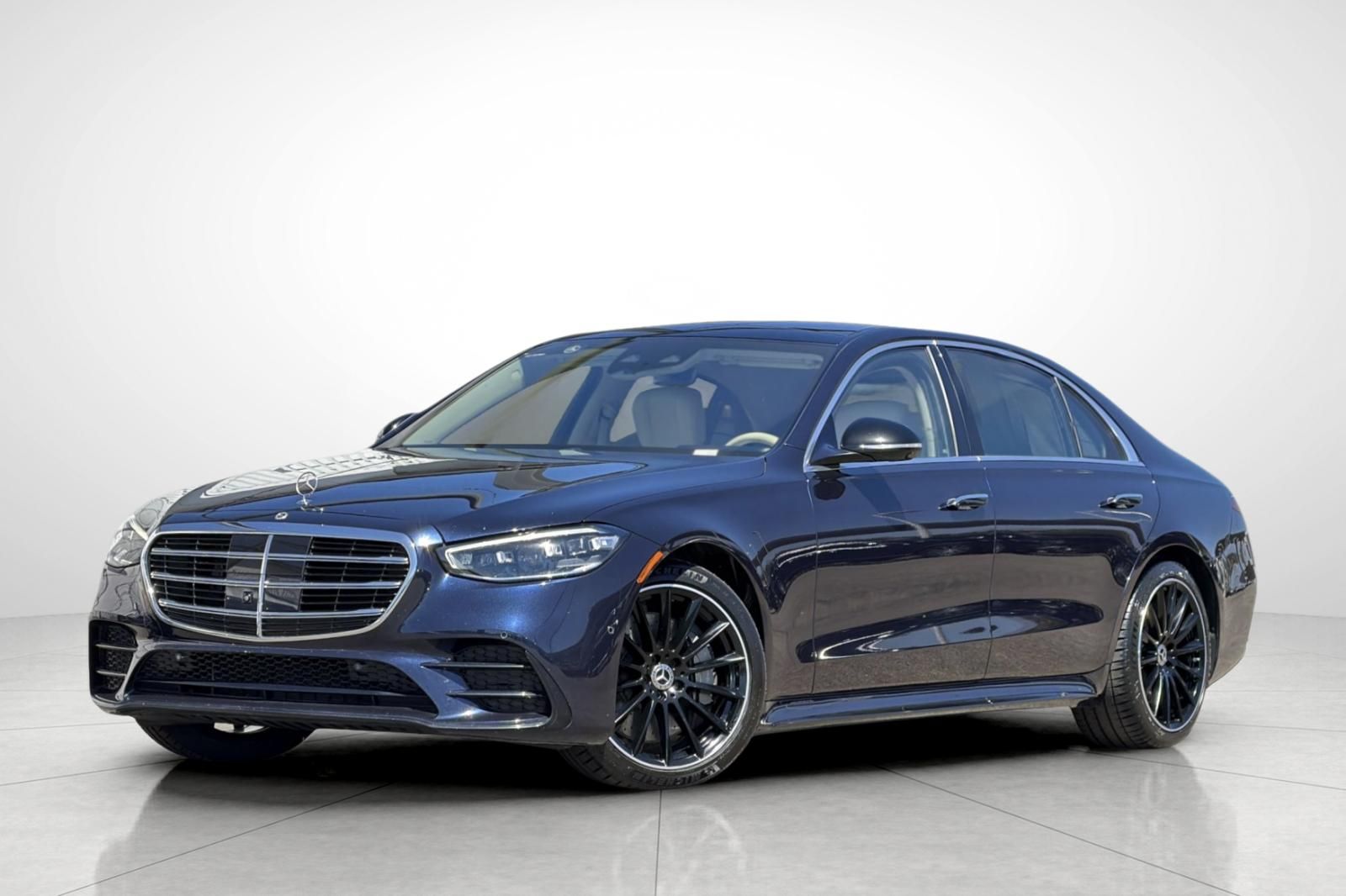 Nautical Blue Metallic 2022 Mercedes-Benz S-Class Sedan All-Wheel Drive 9-Speed Automatic