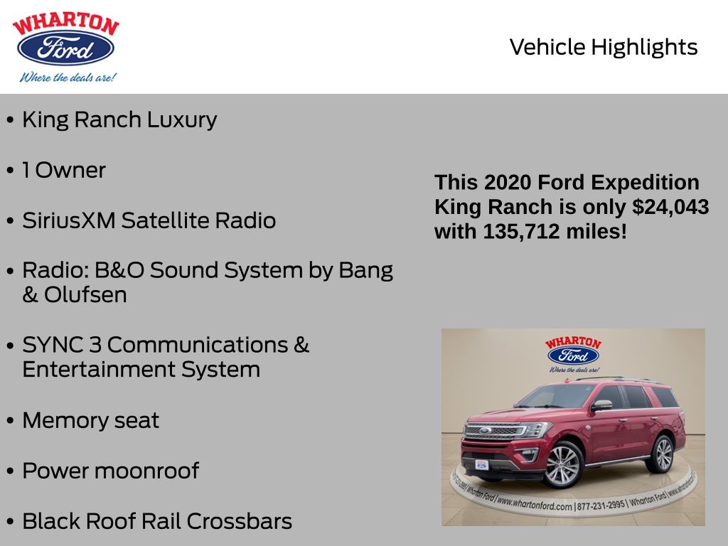 2020 Ford Expedition King Ranch - 5