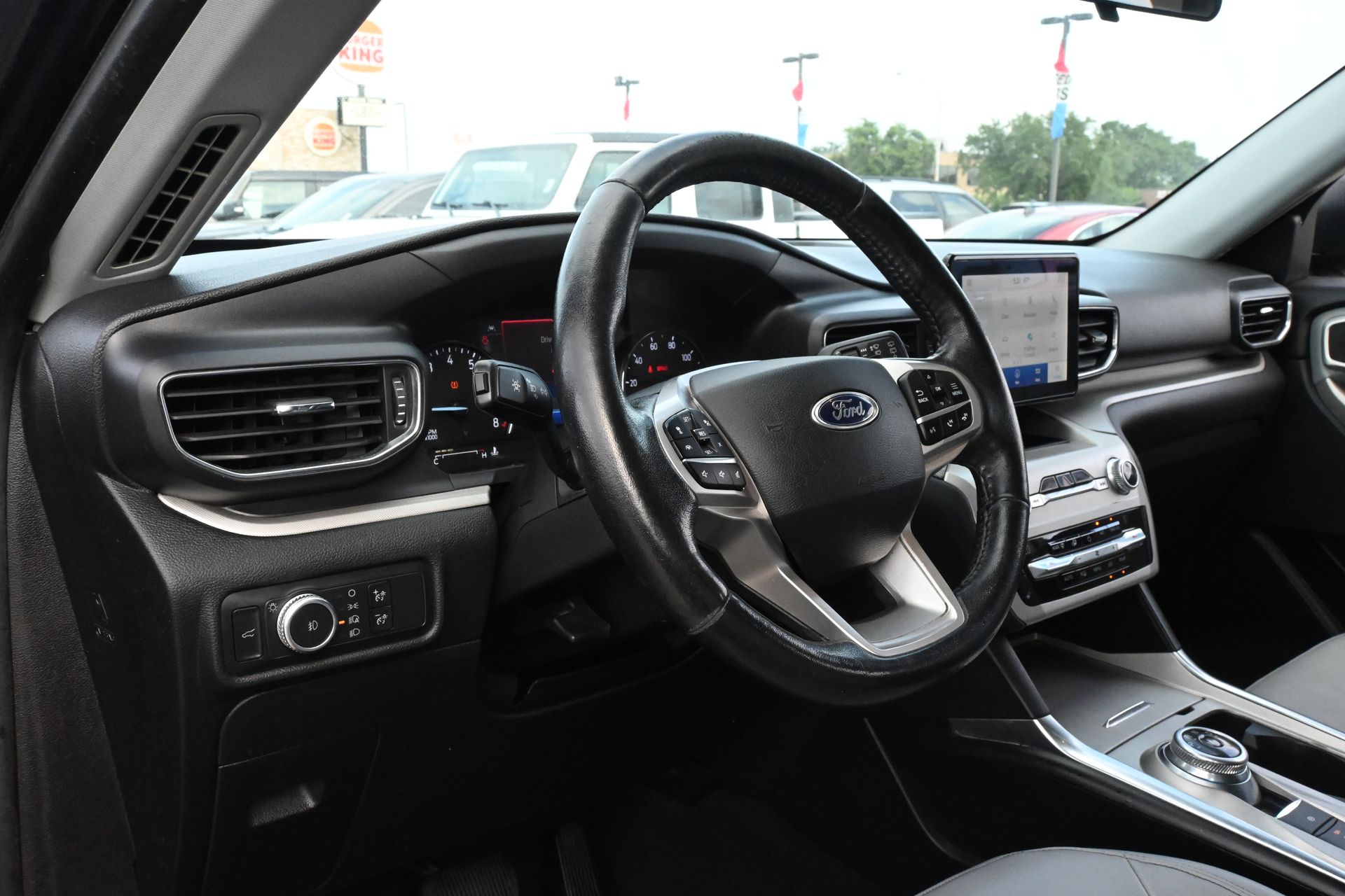 2021 Ford Explorer XLT Black at North Houston Mitsubishi