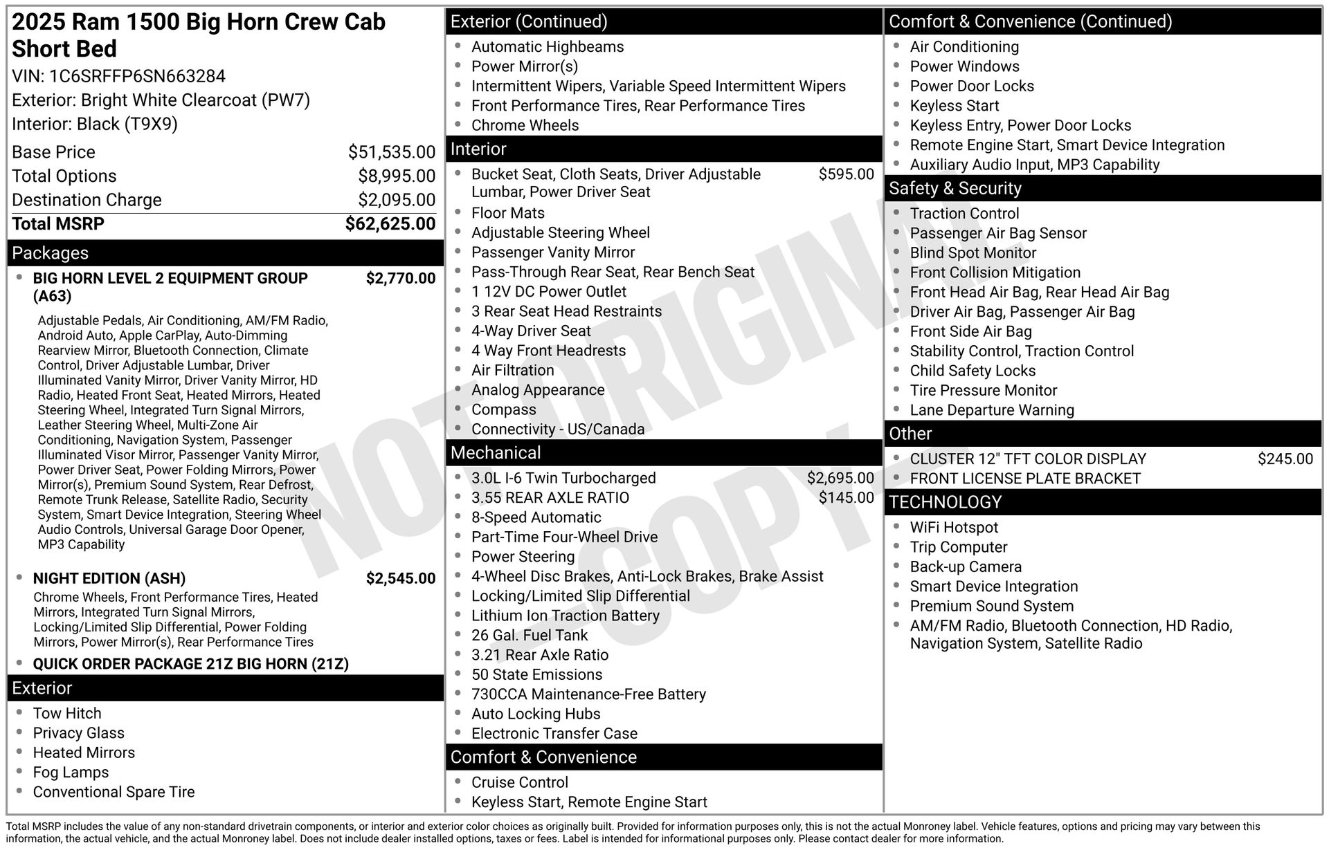 2025 RAM 1500 - Image 3