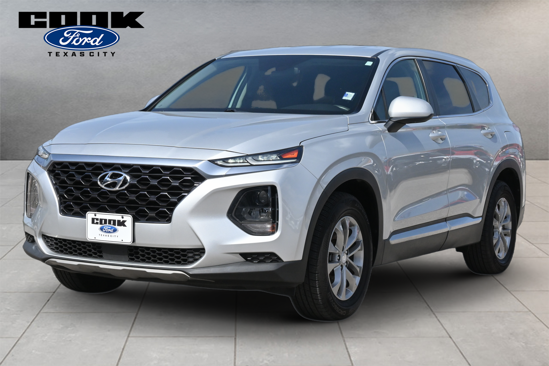 2020 Hyundai Santa Fe SE Silver at Baytown Hyundai