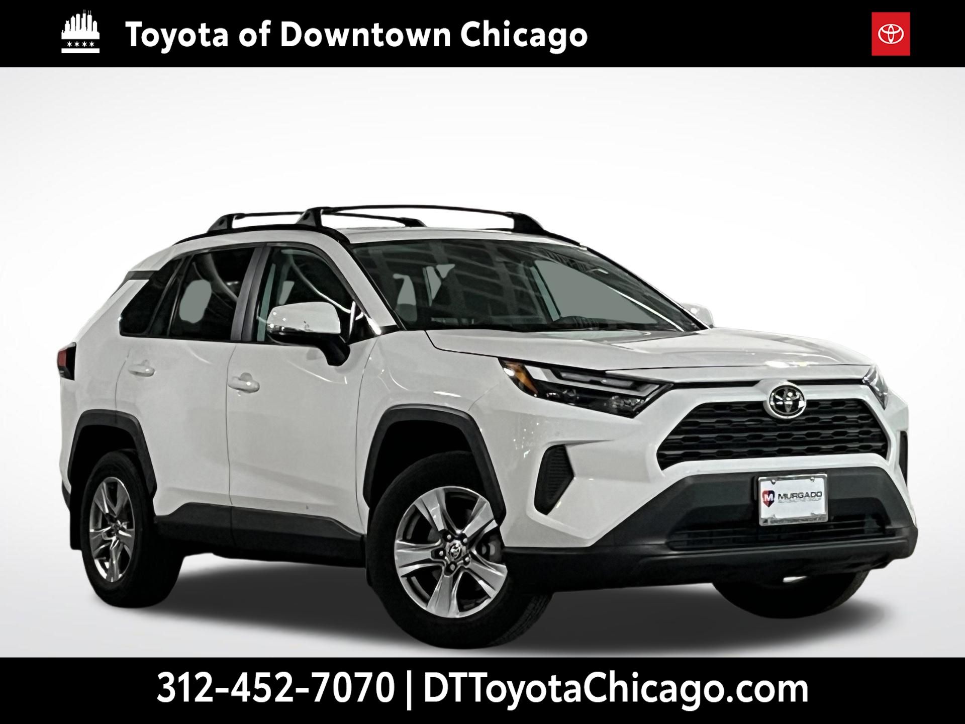 White 2022 Toyota RAV4 SUV / Crossover All-Wheel Drive 8-Speed Automatic