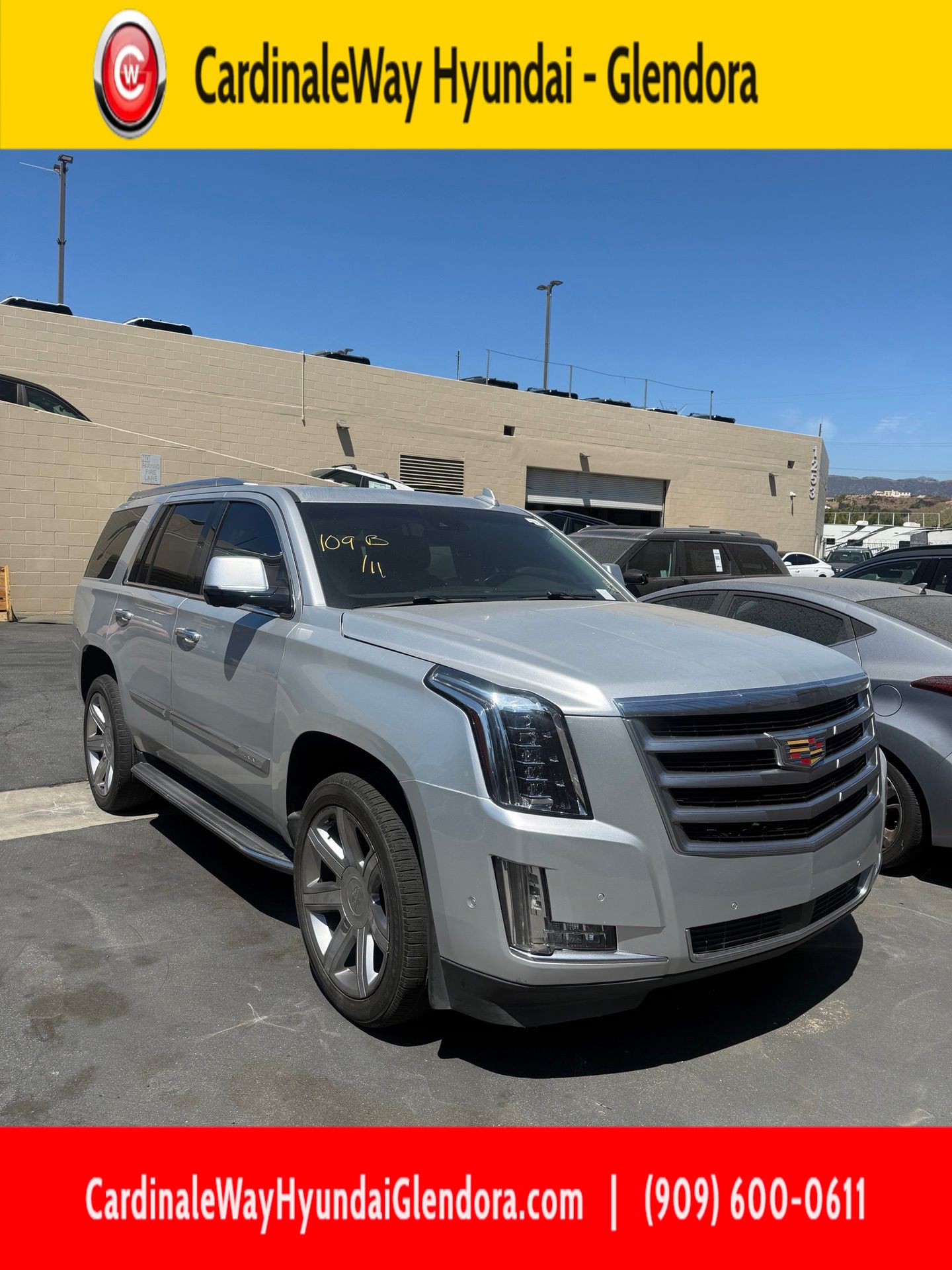 Radiant Silver Metallic 2019 Cadillac Escalade SUV / Crossover Four-Wheel Drive