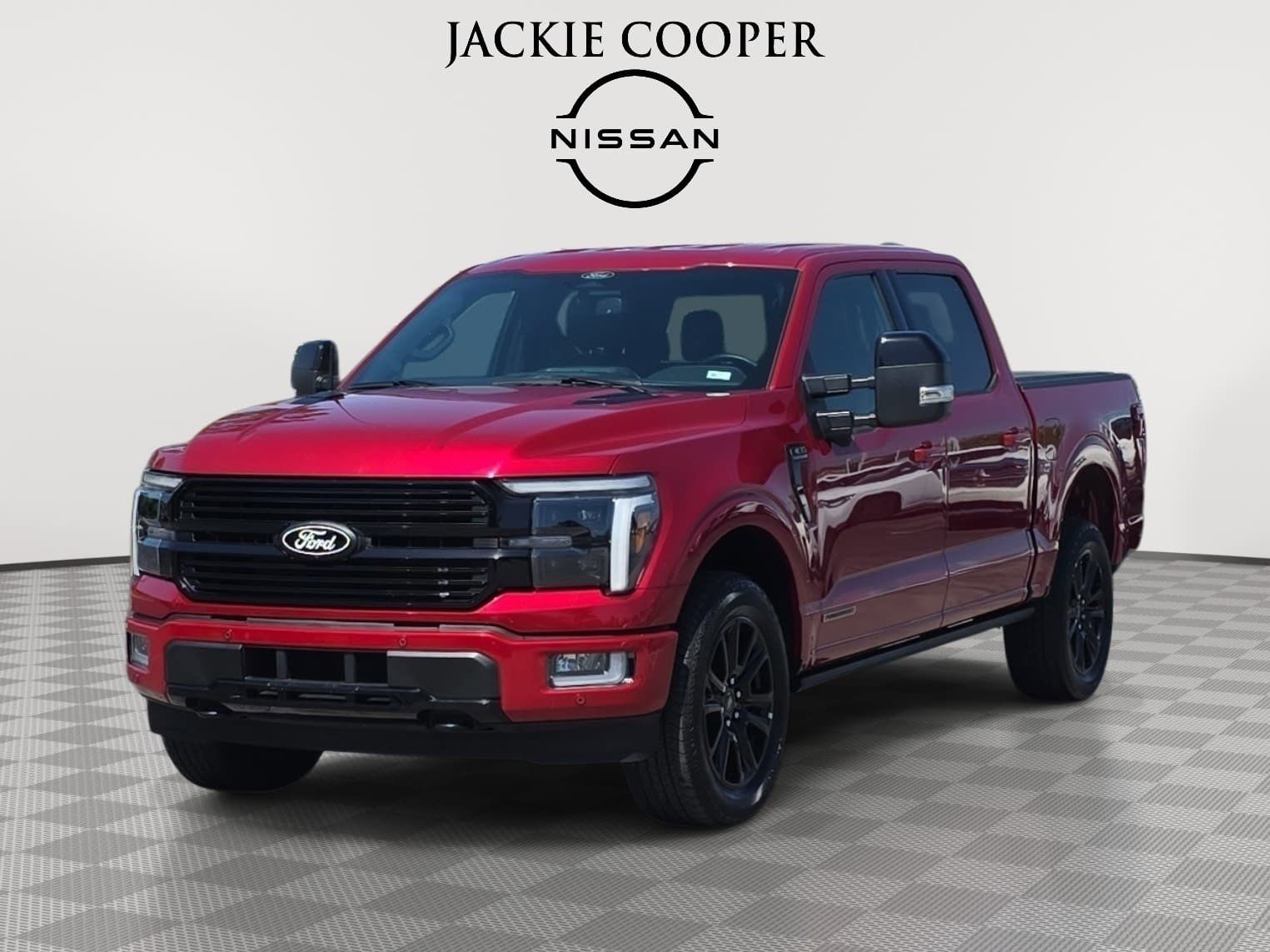 Red Metallic 2025 Ford F-150 Pickup Truck Four-Wheel Drive Automatic