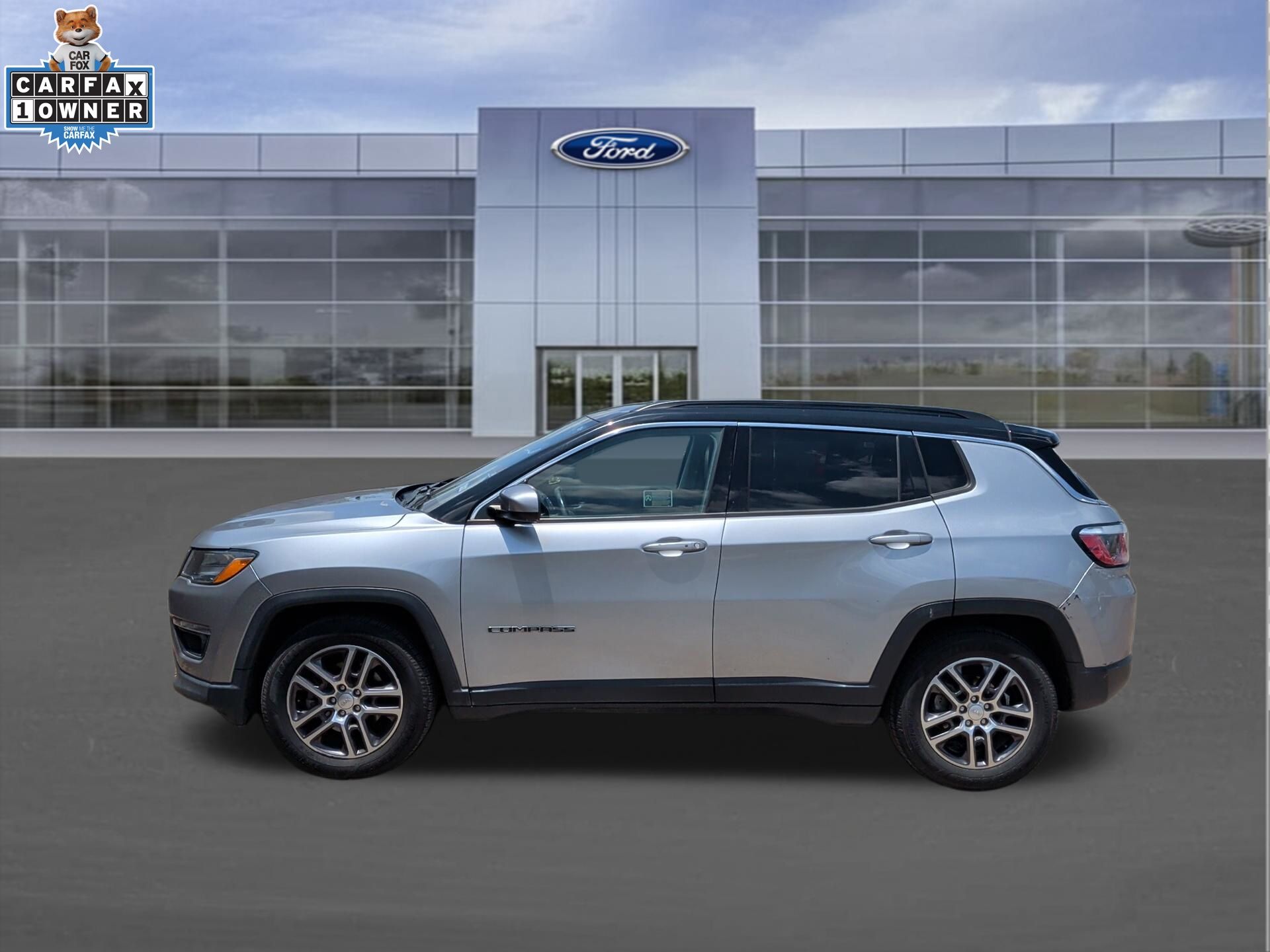 2018 Jeep Compass Latitude Silver at Westside Lexus